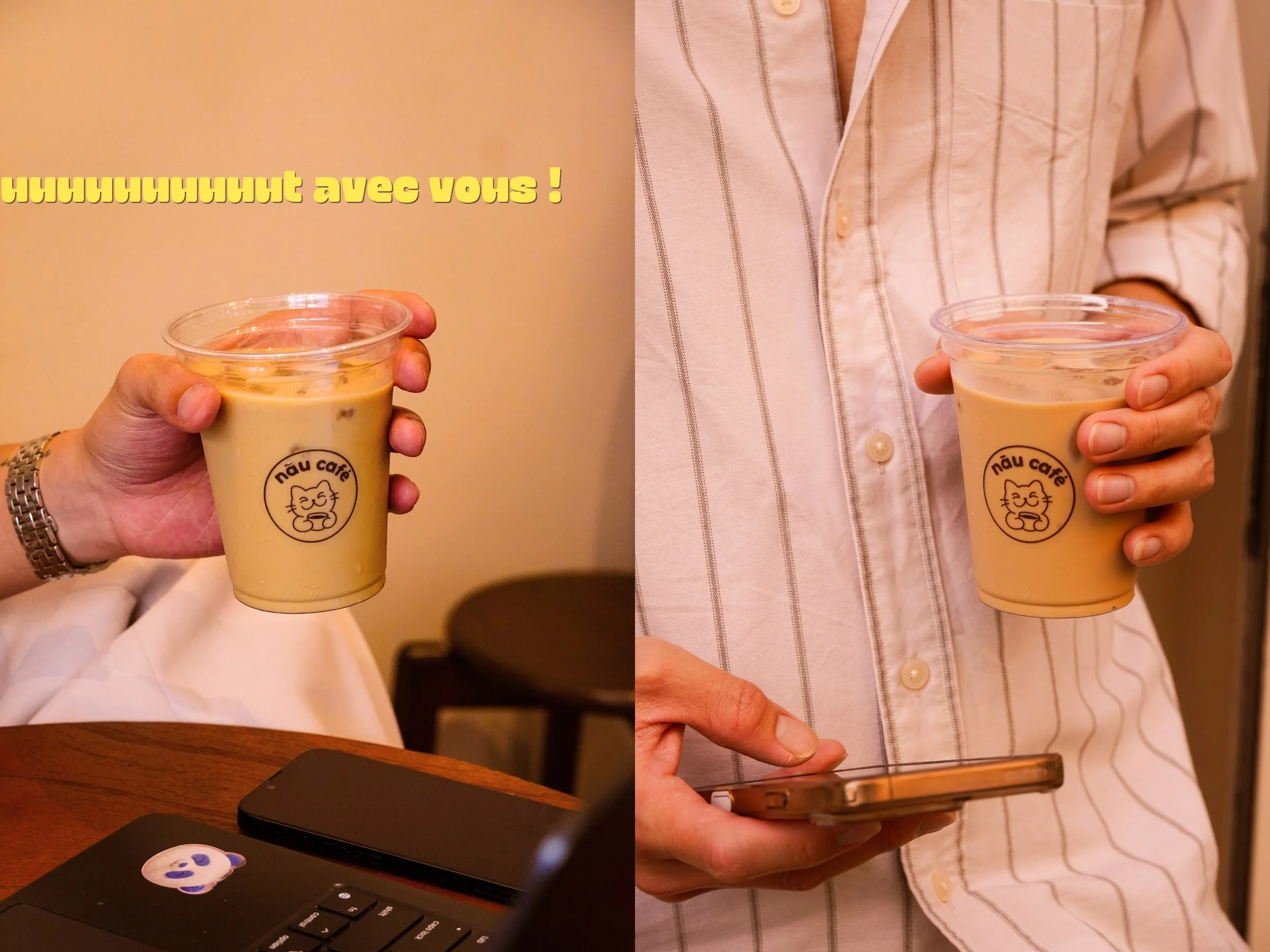 Boisson à emporter chez NĀU CAFÉ