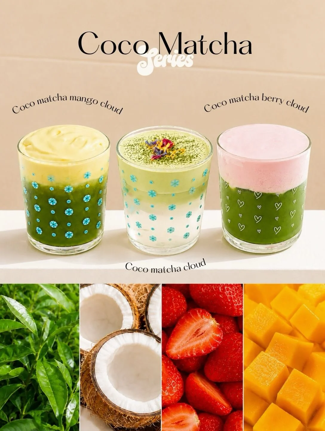 Coco Matcha Series — matcha coco chez NĀU CAFÉ